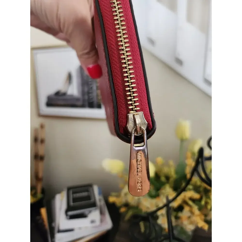 Michael Kors zip around wallet